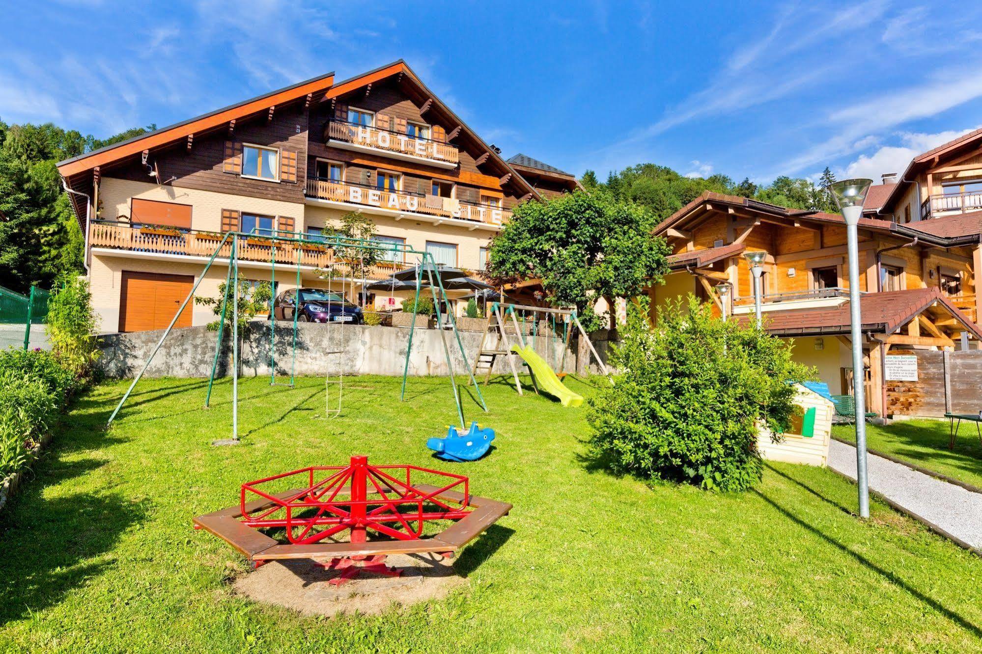 Logis Hotel&Spa Beau-Site Saint-Jean-de-Sixt Exterior foto