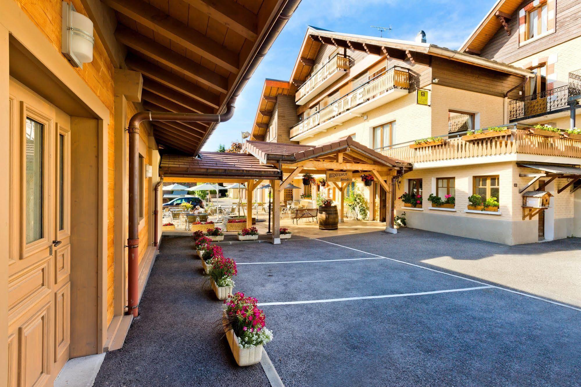 Logis Hotel&Spa Beau-Site Saint-Jean-de-Sixt Exterior foto